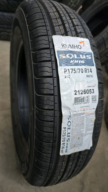 1 x P175/70R14 84T Kumho Solus KH16