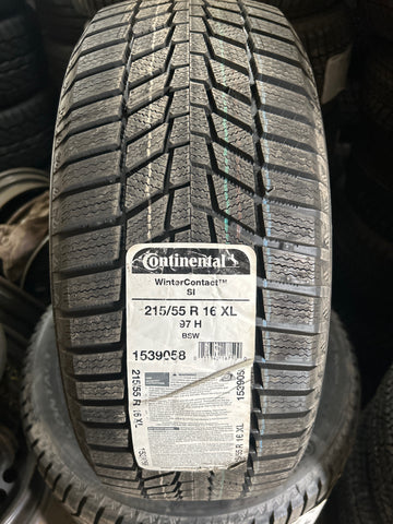 4 x P215/55R16 97H Continental WinterContact SI