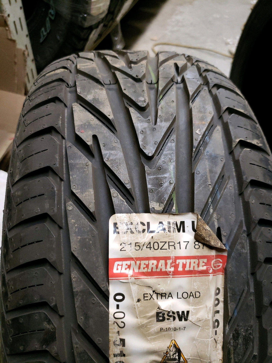 2 x P215/40R17 87W General Exclaim UHP