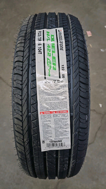 4 x 235/70R16 104T Bridgestone Dueler H/L 422